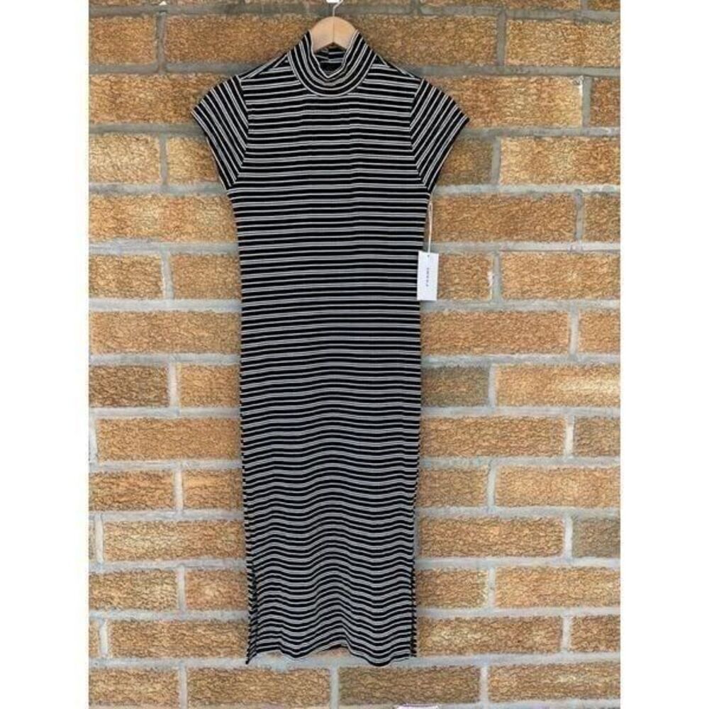 Frame stripe sample dress size small